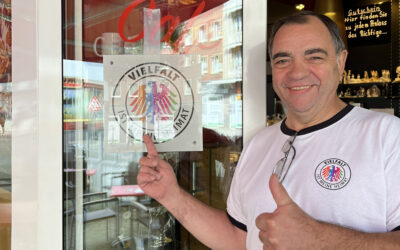 Café Cordes zeigt Haltung